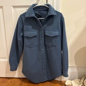 Blue Rachel Zoe shacket